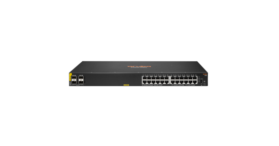 Hewlett Packerd Enterprise 6100 24G Class4 PoE 4SFP+ 370W Managed L3 Gigabit Ethernet (10/100/1000) Power over Ethernet (PoE) 1U Zwart