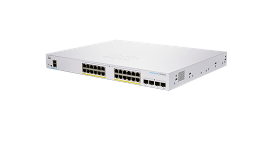 Cisco CBS350-24FP-4X-EU netwerk-switch Managed L2/L3 Gigabit Ethernet (10/100/1000) Zilver