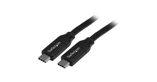 Startech USB-C kabel met Power Delivery (5A) M/M 4 m USB 2.0 USB-IF gecertificeerd