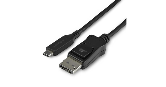 Startech CDP2DP141MB video kabel adapter 1 m DisplayPort USB Type-C Zwart