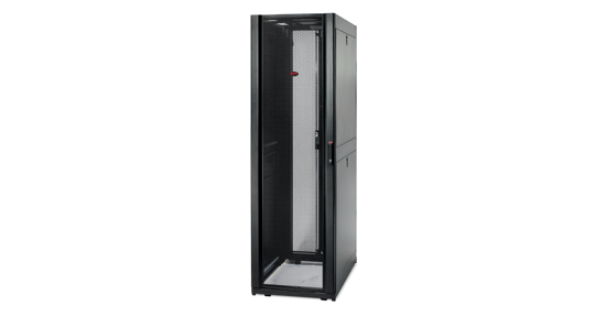 APC AR3100 NetShelter SX 42U 600mm(b) x 1070mm(d) 19" IT rack, behuizing met zijpanelen, zwart