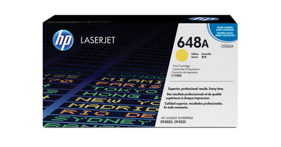 HP 648A originele gele LaserJet tonercartridge