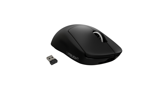 Logitech Pro X Superlight muis Gamen Rechtshandig RF Draadloos 25600 DPI