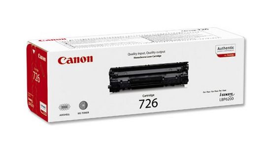 Canon CRG-726 tonercartridge 1 stuk(s) Origineel Zwart