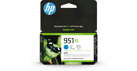 HP 951XL originele high-capacity cyaan inktcartridge