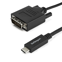 Startech 1 m USB-C naar DVI kabel 1920x1200 zwart