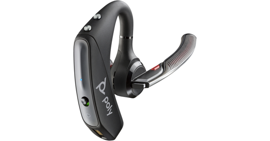 HP Voyager 5200 headset + USB-A-naar-Micro USB-kabel met nanocoatingtechnologie