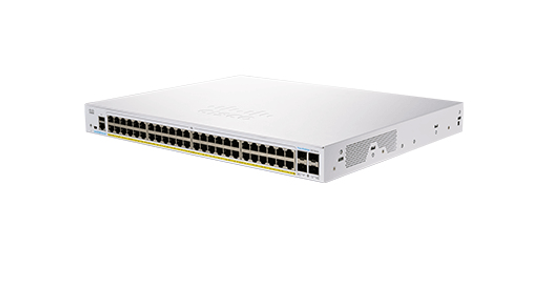 Cisco CBS350-48FP-4G-EU netwerk-switch Managed L2/L3 Gigabit Ethernet (10/100/1000) Zilver