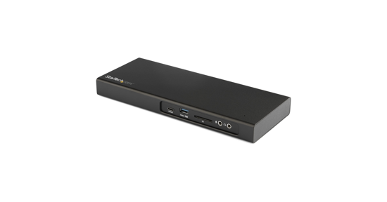 Startech Dual 4K 60Hz monitor Thunderbolt™ 3 dock - PCIe M.2 en SD kaartlezer