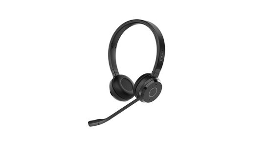 Jabra Evolve 65 TE Headset Bedraad en draadloos Hoofdband Kantoor/callcenter USB Type-A Bluetooth Zwart