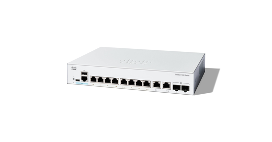 Cisco Catalyst 1200 Managed L2 Gigabit Ethernet (10/100/1000) 1U Wit