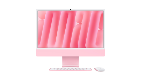 Apple iMac  M M4 59,7 cm (23.5") 4480 x 2520 Pixels Alles-in-één-pc 24 GB 512 GB SSD macOS Sequoia Wi-Fi 6E (802.11ax) Roze