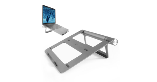 ACT AC8125 laptopstandaard Grijs 39,6 cm (15.6")