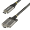 Startech 1m Vergrendelbare USB-C Kabel met Zijschroef, 10Gbps - USB-IF Gecertificeerde USB-C Kabel - USB 3.1/3.2 Gen 2 Type-C Kabel - 100W (5A) Power Delivery, DP Alt Mode - Dual Schroefslot - Charge/Sync