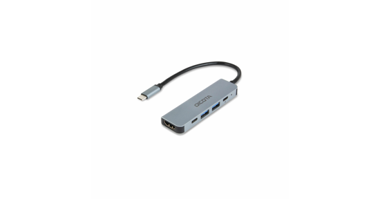 Dicota D32060 interface hub USB Type-C Zilver