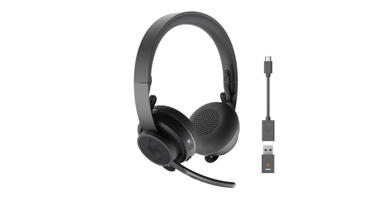 Logitech Zone 900 Headset Draadloos Hoofdband Kantoor/callcenter Bluetooth Grafiet