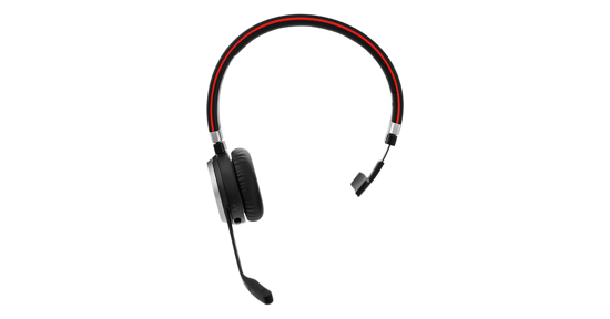 Jabra Evolve 65 Headset Bedraad en draadloos Hoofdband Oproepen/muziek Micro-USB Bluetooth Zwart