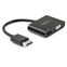 Startech DisplayPort naar HDMI VGA Adapter, DisplayPort 1.2 HBR2 naar HDMI 2.0 (4K 60Hz) of VGA 1080p Converter Dongle, DP naar HDMI of VGA Monitor Adapter, Digital Video Display Adapter