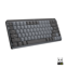 Logitech MX Mini Mechanical toetsenbord RF-draadloos + Bluetooth QWERTZ Zwitsers Grafiet, Grijs