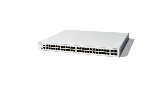 Cisco C1200-48T-4X netwerk-switch Managed L2/L3 Gigabit Ethernet (10/100/1000) Wit