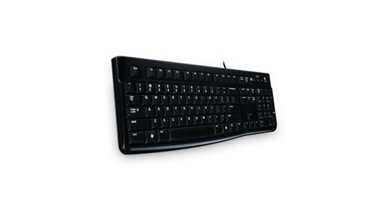 Logitech Keyboard K120 for Business toetsenbord USB Oekraïens Zwart