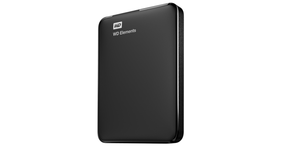 Western Digital WD Elements Portable 2.5 Inch externe HDD 2TB, Zwart