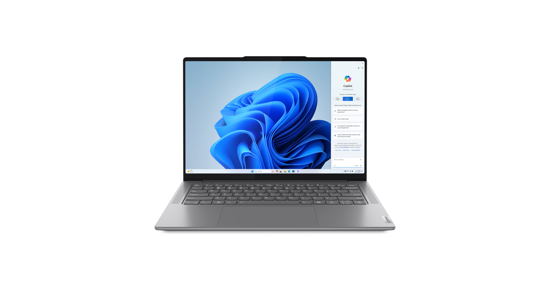 Lenovo Yoga Pro 7 Intel Core Ultra 9 185H Laptop 36,8 cm (14.5") Touchscreen 3K 32 GB LPDDR5x-SDRAM 1 TB SSD NVIDIA GeForce RTX 4060 Wi-Fi 6E (802.11ax) Windows 11 Home Grijs