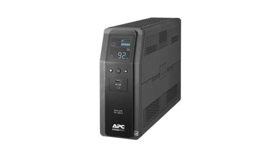 APC BR1000MS UPS Line-interactive 1 kVA 600 W 10 AC-uitgang(en)