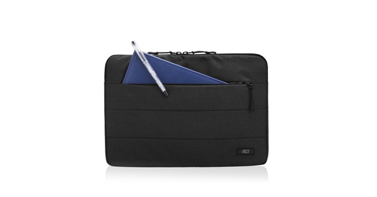 ACT AC8520 laptoptas 39,6 cm (15.6") Opbergmap/sleeve Zwart