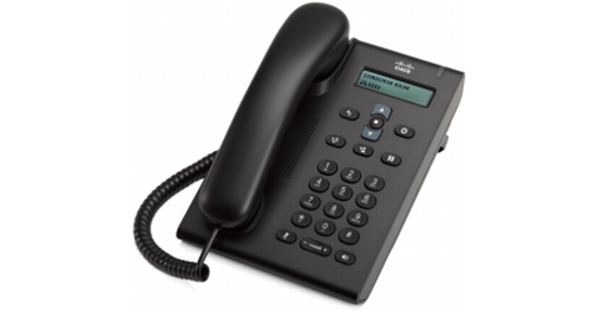 Cisco 3905 IP telefoon Chocolade 1 regels