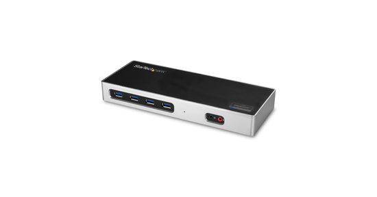 Startech Hybride dual 4K USB-C docking station - met 6x USB 3.0 poorten - USB-A compatibel