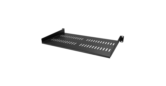 Startech Ventilerend 1U schap voor server rack 10" / 25,4 cm diep