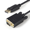 Startech 91 cm lange DisplayPort-naar-VGA-adapterconverterkabel DP naar VGA 1920x1200 zwart