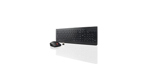 Lenovo 4X30M39468 toetsenbord Inclusief muis RF Draadloos QWERTY Nederlands Zwart