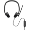 Dell WH3024 Headset Bedraad Hoofdband Oproepen/muziek USB Type-C Zwart