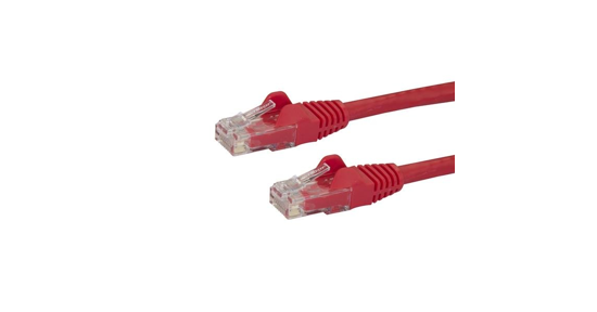 Startech N6PATC7MRD netwerkkabel Rood 7 m Cat6 U/UTP (UTP)