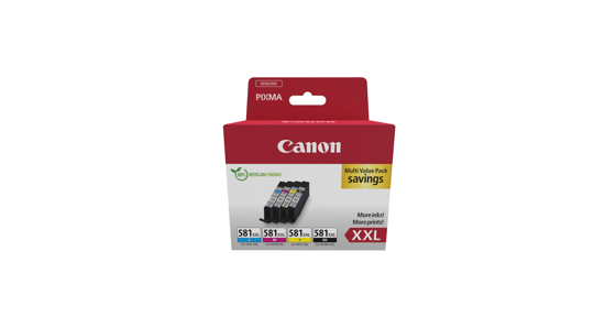 Canon 1998C007 inktcartridge 4 stuk(s) Origineel Zwart, Cyaan, Magenta, Geel