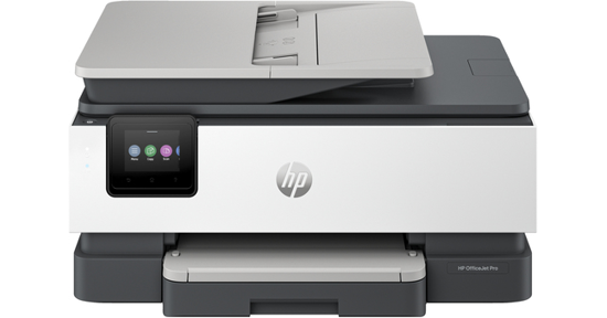 HP OfficeJet Pro  8135e All-in-One printer, Kleur, Printer voor Home, Printen, kopiëren, scannen, faxen, Geschikt voor  Instant Ink; automatische documentinvoer; touchscreen; stille modus; printen via VPN met +