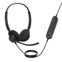 Jabra Engage 40 Headset Bedraad Hoofdband Kantoor/callcenter USB Type-A Zwart