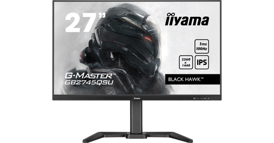 iiyama G-MASTER GB2745QSU-B1 computer monitor 68,6 cm (27") 2560 x 1440 Pixels 2K Ultra HD LED Zwart