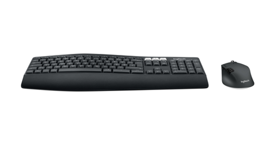 Logitech MK850 Performance toetsenbord Inclusief muis RF-draadloos + Bluetooth QWERTZ Duits Zwart