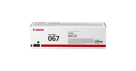 Canon 067 tonercartridge 1 stuk(s) Origineel Zwart