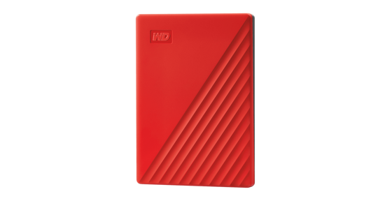 Western Digital My Passport externe harde schijf 4 TB Rood