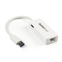 Startech USB 3.0 naar gigabit Ethernet-adapter NIC met USB-poort - wit