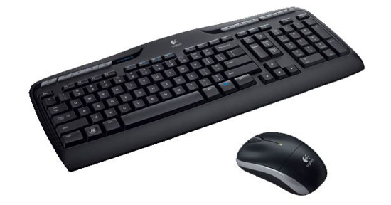 Logitech Wireless Combo MK330 toetsenbord Inclusief muis USB AZERTY Frans Zwart