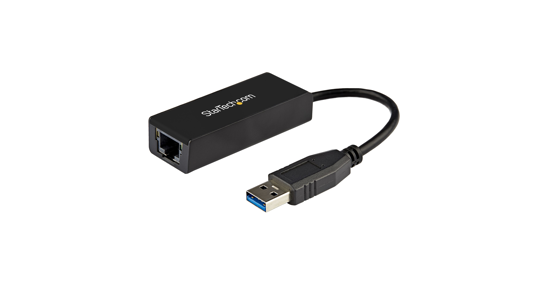 Startech USB 3.0 naar Gigabit Ethernet Adapter voor Windows en Mac - 10/100/1000 NIC Netwerk Converter - USB naar RJ45 Gb Netwerk Adapter voor Laptop en Desktop Computers - USB Bus Powered