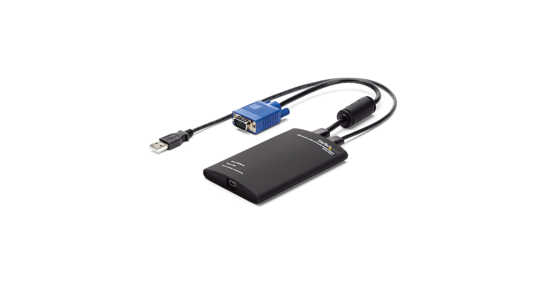 Startech KVM-Console via USB 2.0 Draagbare Laptop Adapter