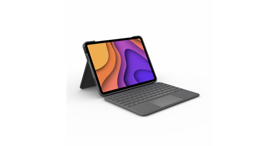 Logitech Folio Touch Grijs Smart Connector QWERTZ Duits