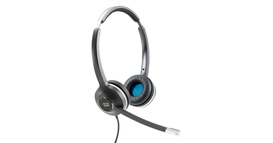 Cisco 532 Headset Bedraad Hoofdband Kantoor/callcenter Zwart, Grijs