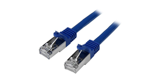 Startech Cat6 netwerkkabel Shielded (SFTP) 1m, blauw patchkabel